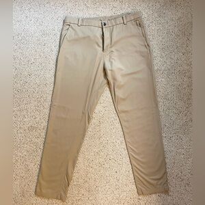 Lululemon Commission pant - Khaki 34” waist